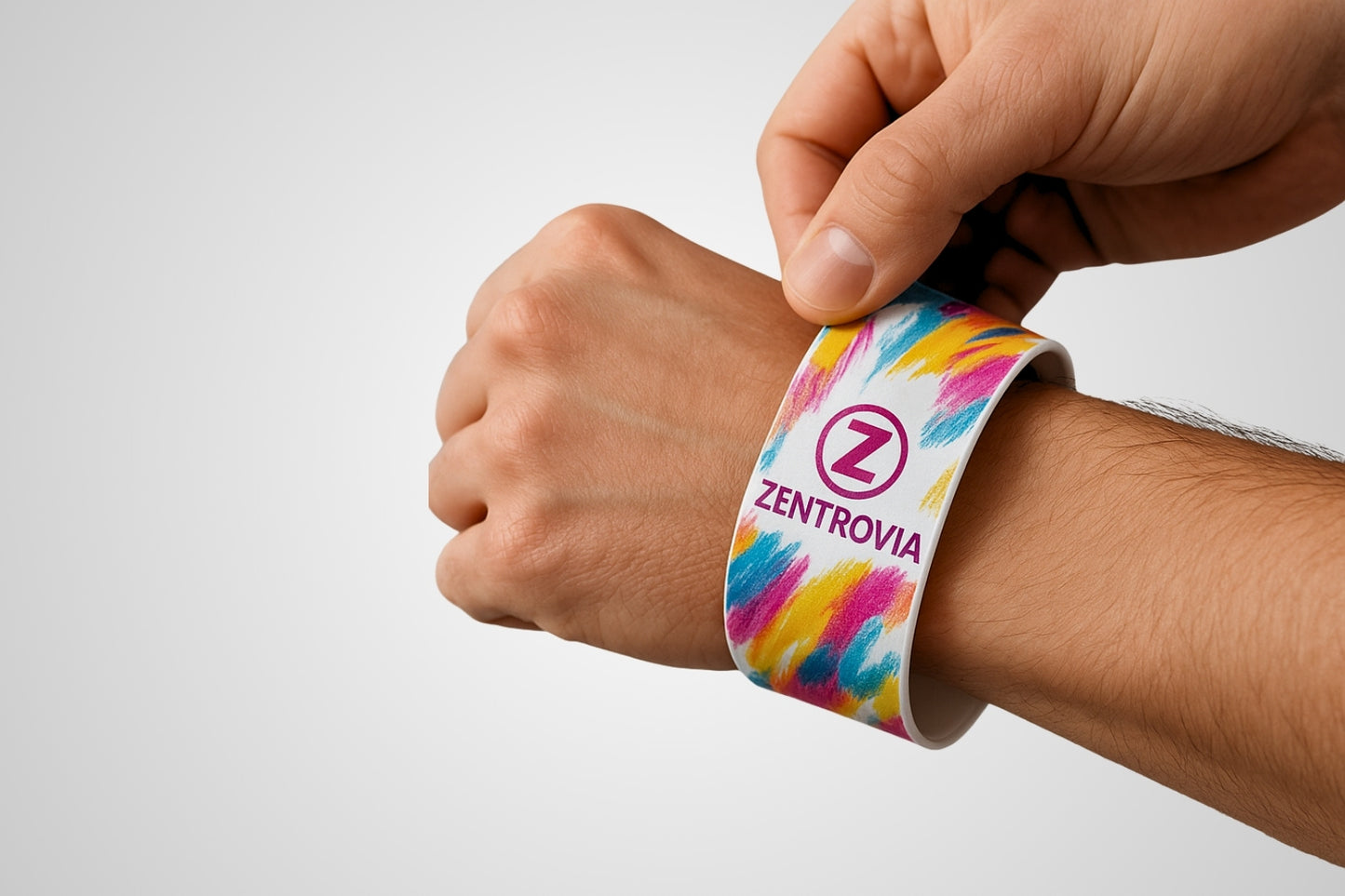 Gedruckte Slap-Armbänder