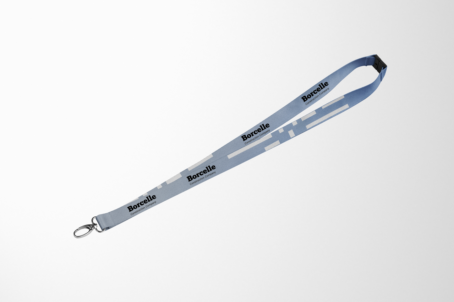 A photo of ID Lanyard with custom lock from JM Band®. Purchase Lanyards with Quick-Release + Breakaway here.