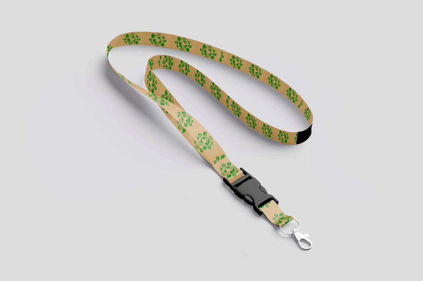 Cotton Lanyard with 1 Colour Print Lanyards JM Band®