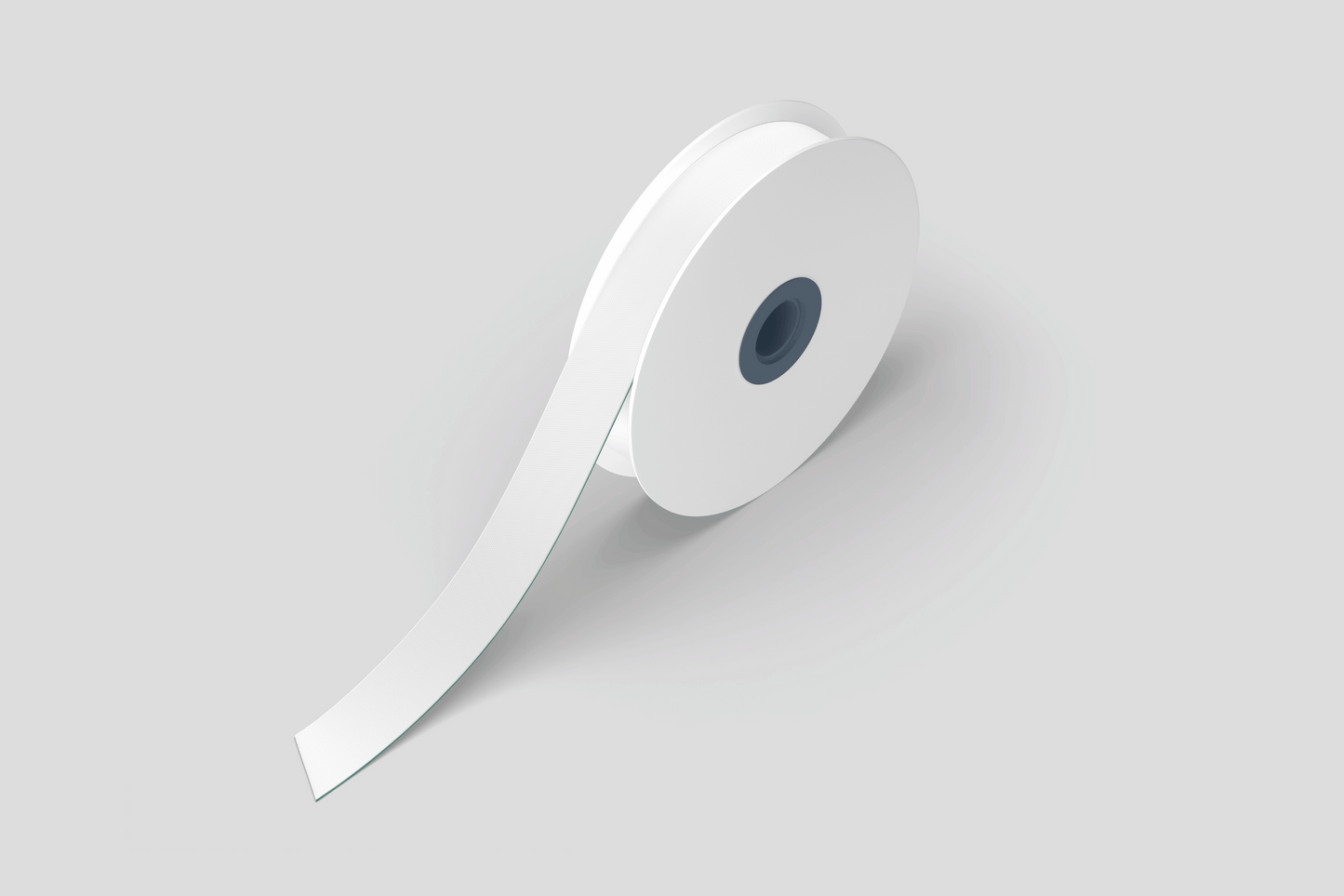 Polyester Satin Ribbon 15 mm Super Ribbon JM Band EU White