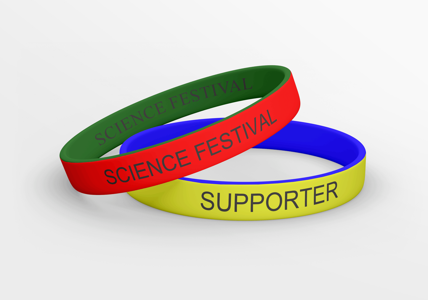 Silikonarmbänder – innen und außen bedruckte Silikonarmbänder von JM Band®