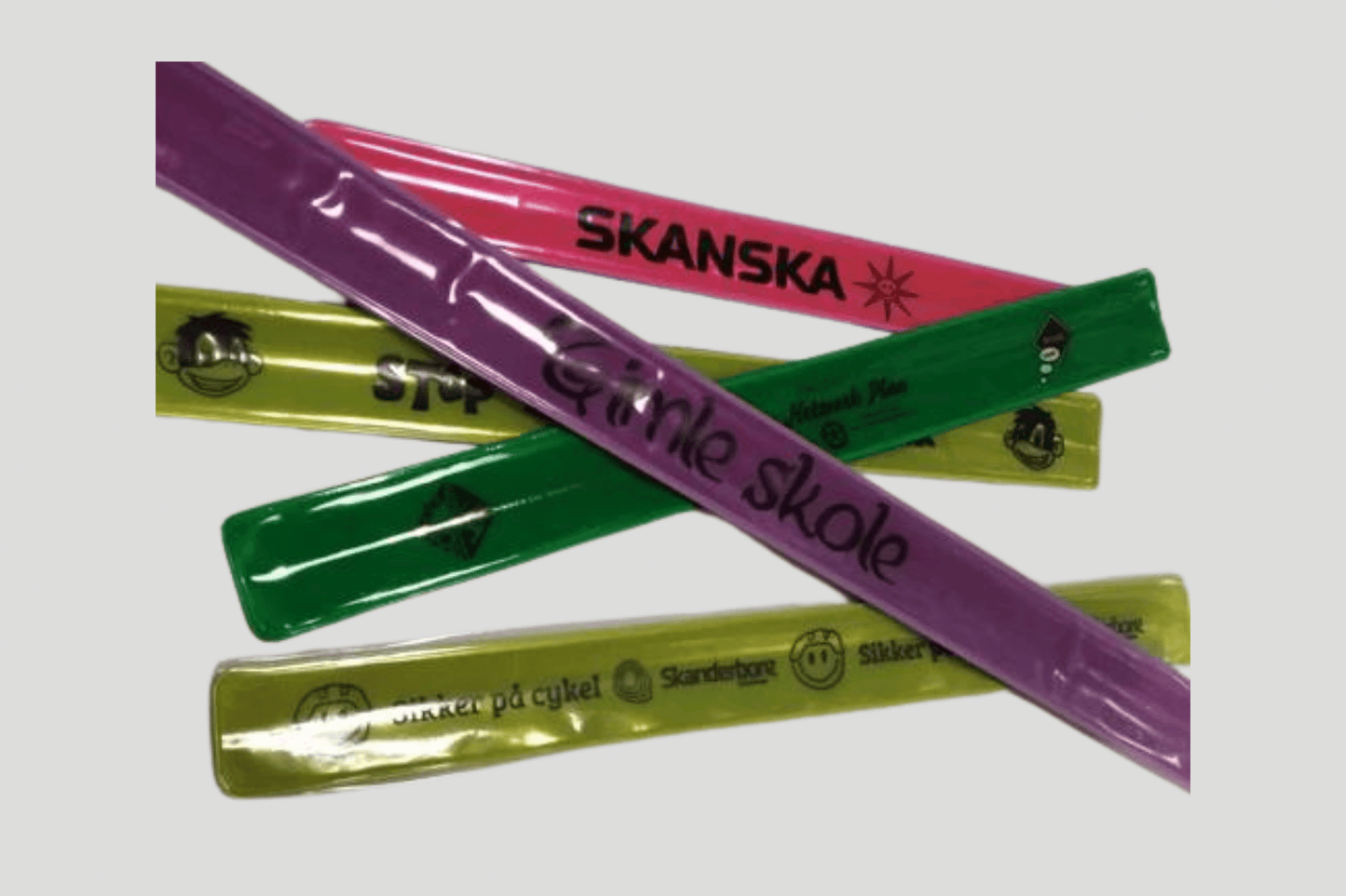 Printed Slap Bracelets Vinyl Wristbands JM Band®