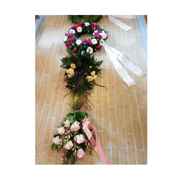 Bouquet Ribbon with Print - Inquire Ribbon JM Band EU