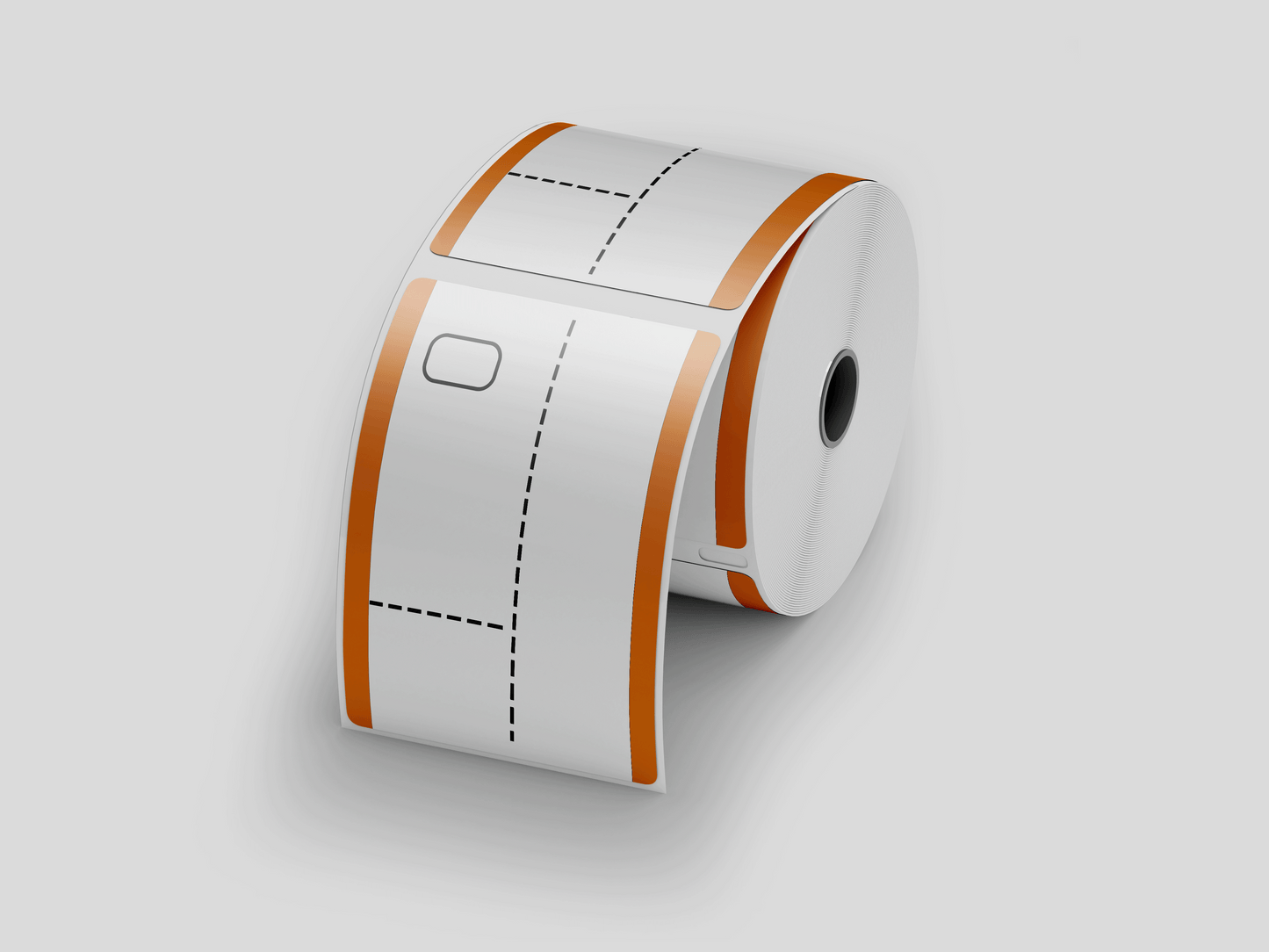 3-Part Thermal Cloakroom Tickets in Roll Tickets JM Band® 1 Orange