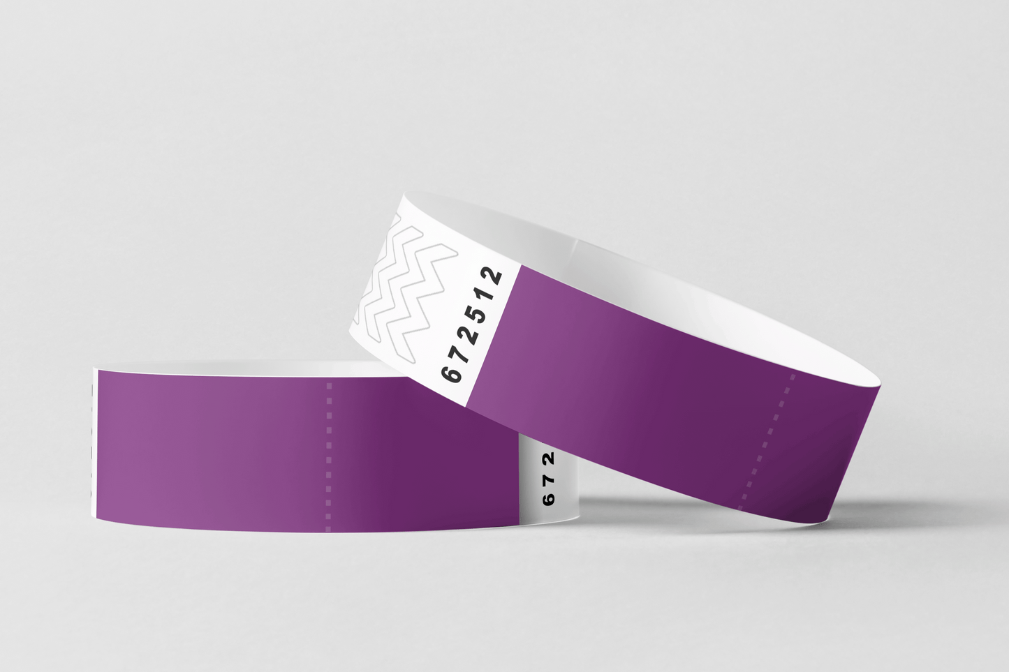 Paper Wristbands With Coupon Paper wristbands JM Band EU 10 Purple