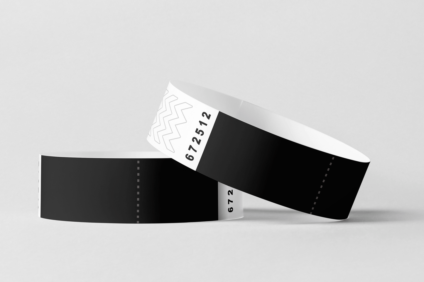Paper Wristbands With Coupon Paper wristbands JM Band EU 10 Black
