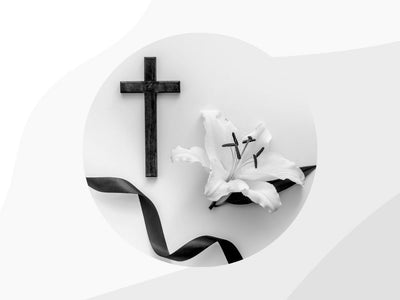 Was schreibt man auf einen Trauerstrauß?