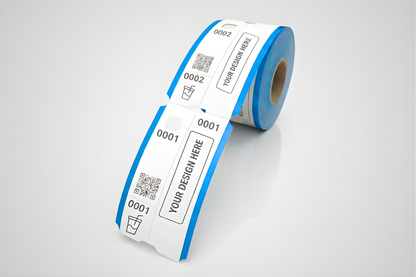 3-teilige Garderobenmarken mit Druck - Fragen anfordern
