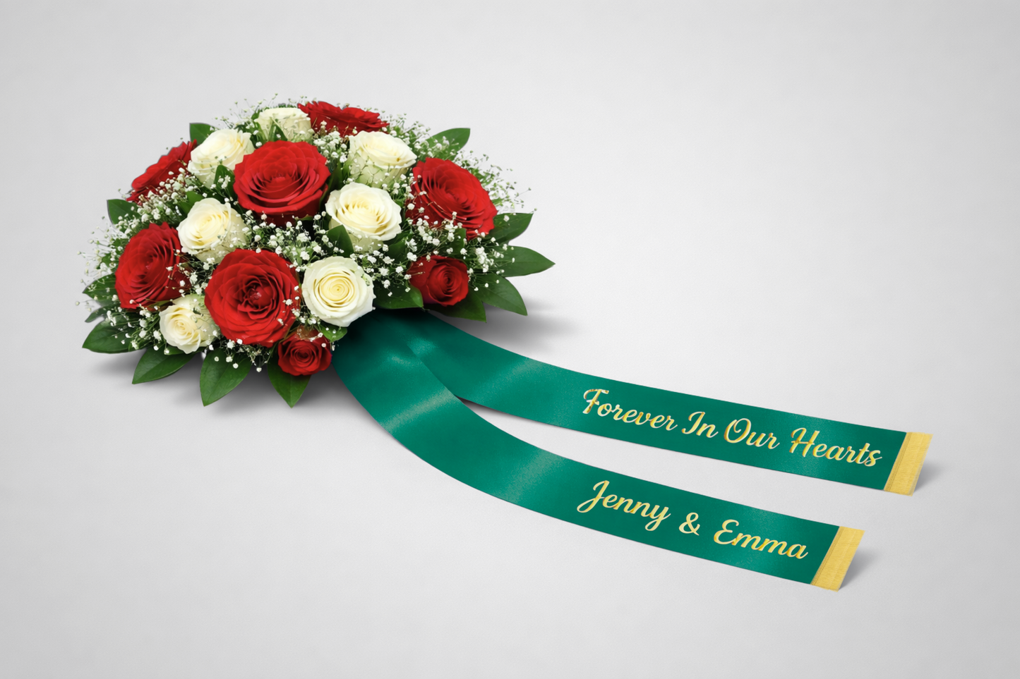 Bouquet-Band mit Druck