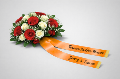 Bouquet-Band mit Druck