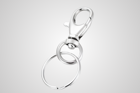 Karabiner für Wagenmünze