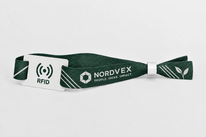 RFID-Armbänder aus Bambusgewebe mit Druck