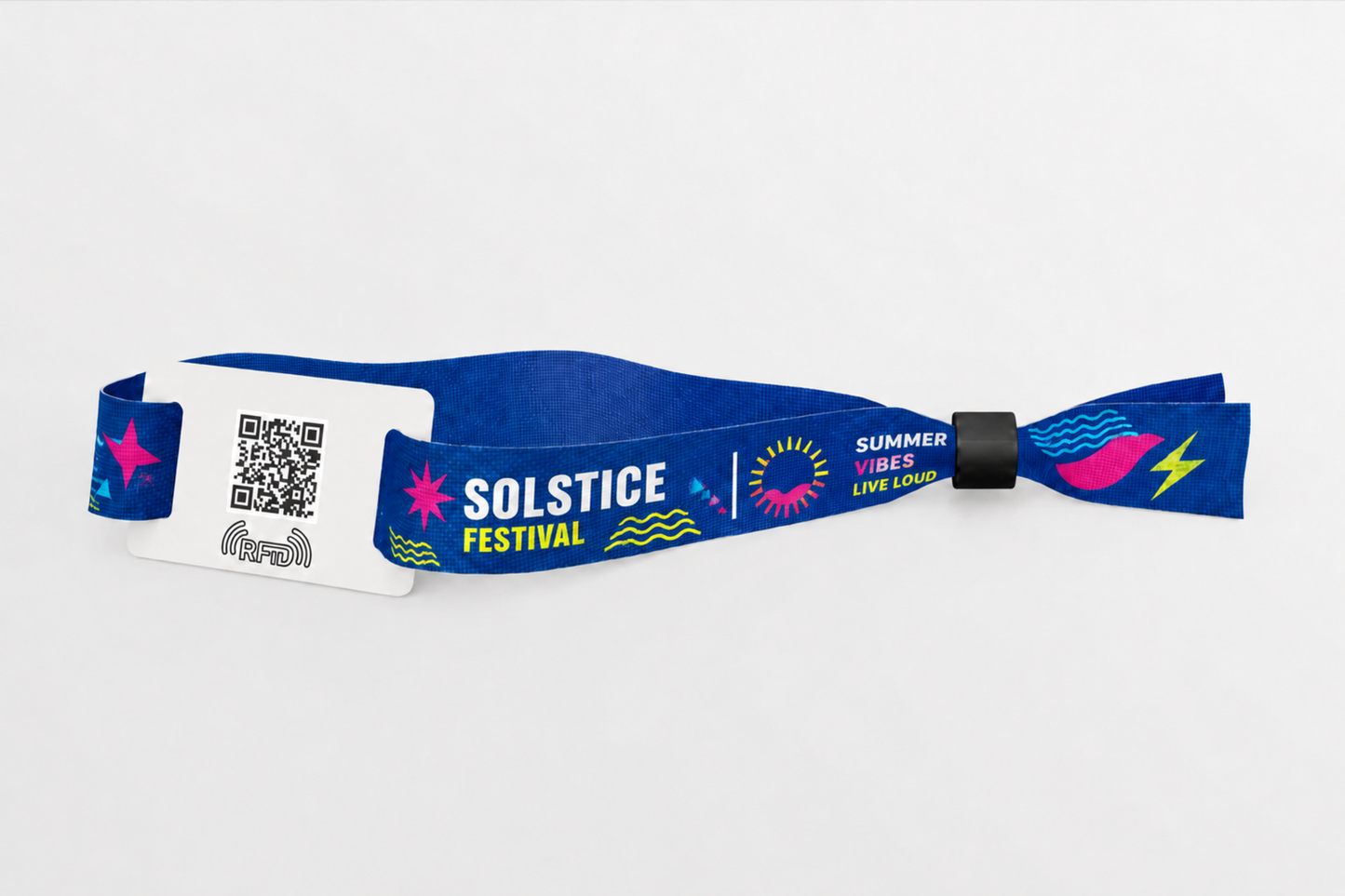 RFID-Stoffarmbänder mit Aufdruck