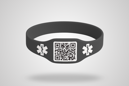 Silikon-Armbänder mit QR-Code