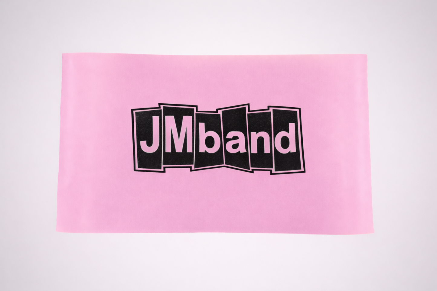 Beispiel für einen Druck mit schwarzer Thermotransferfolie von JM Band®.