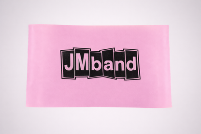 Beispiel für einen Druck mit schwarzer Thermotransferfolie von JM Band®.